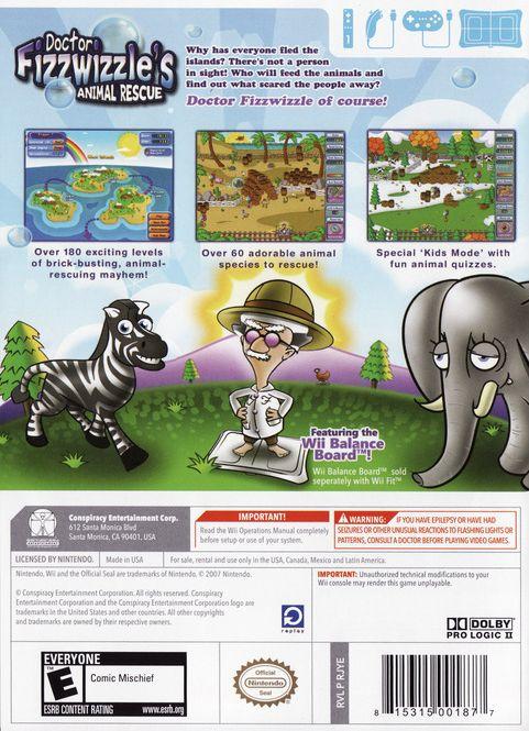 Doctor Fizzwizzle's Animal Rescue 
