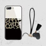 Luxury Leopard Tempered Glass Mirror iphone Case - EX-STOCK CANADA