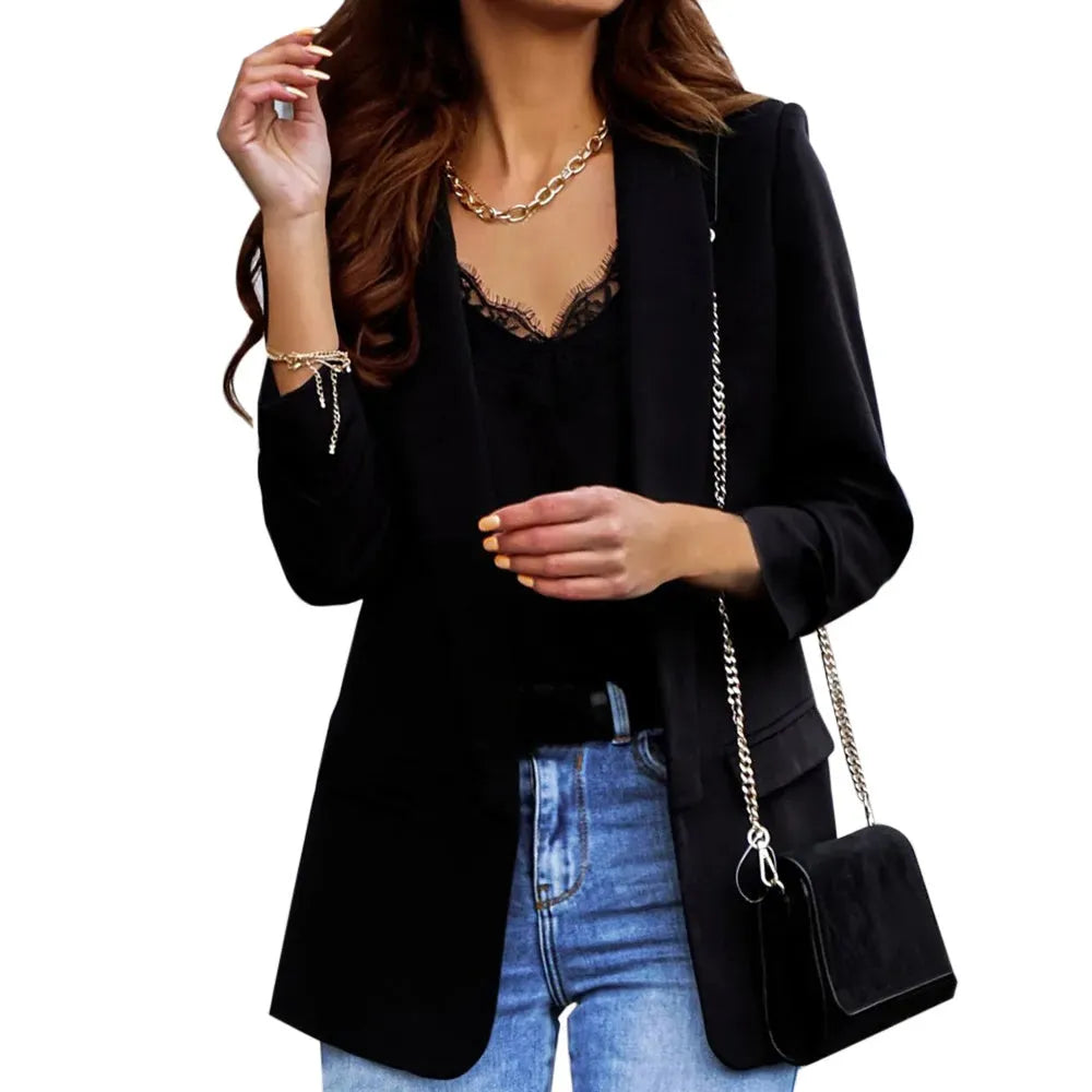 Elegant Blazer For Women Loose Blazer Jackets - EX-STOCK CANADA