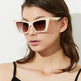 Triangle cat's eye glasses EX-STOCK Canada 