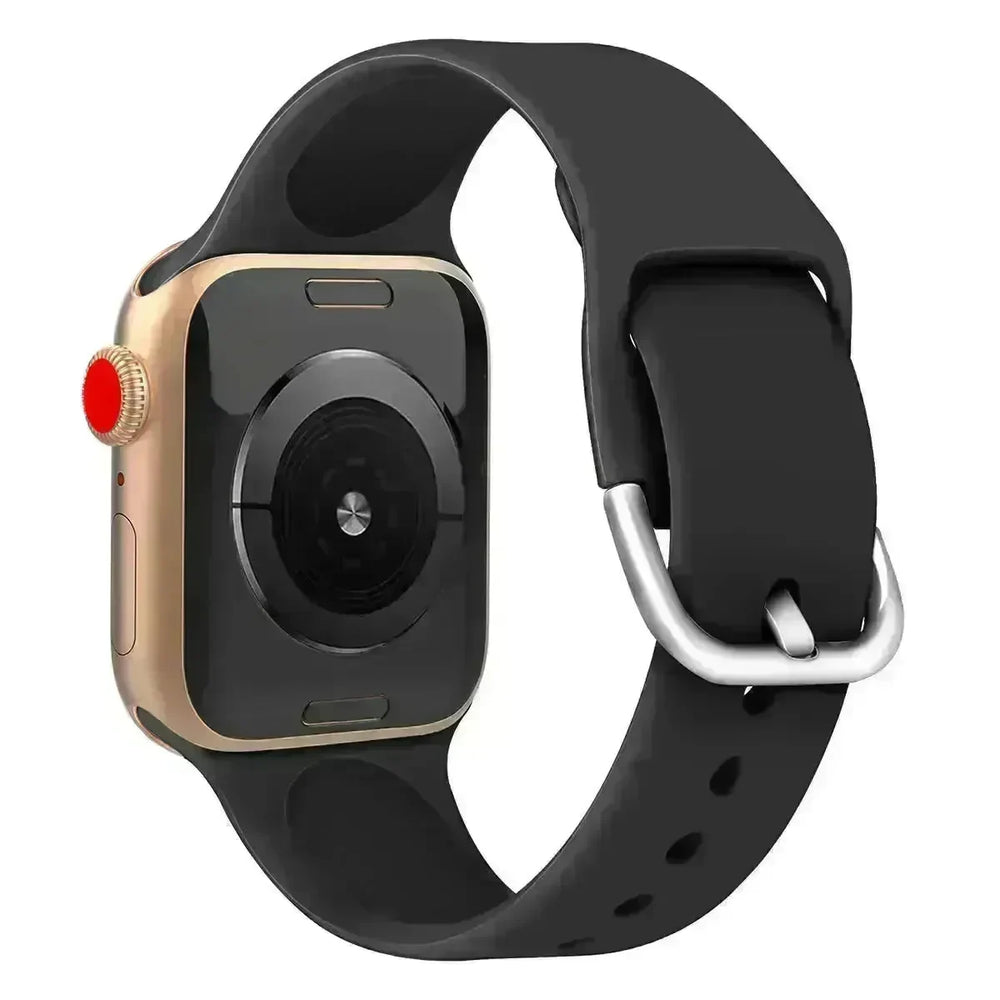 Watch strap solid color silicone watch buckle strap - EX-STOCK CANADA