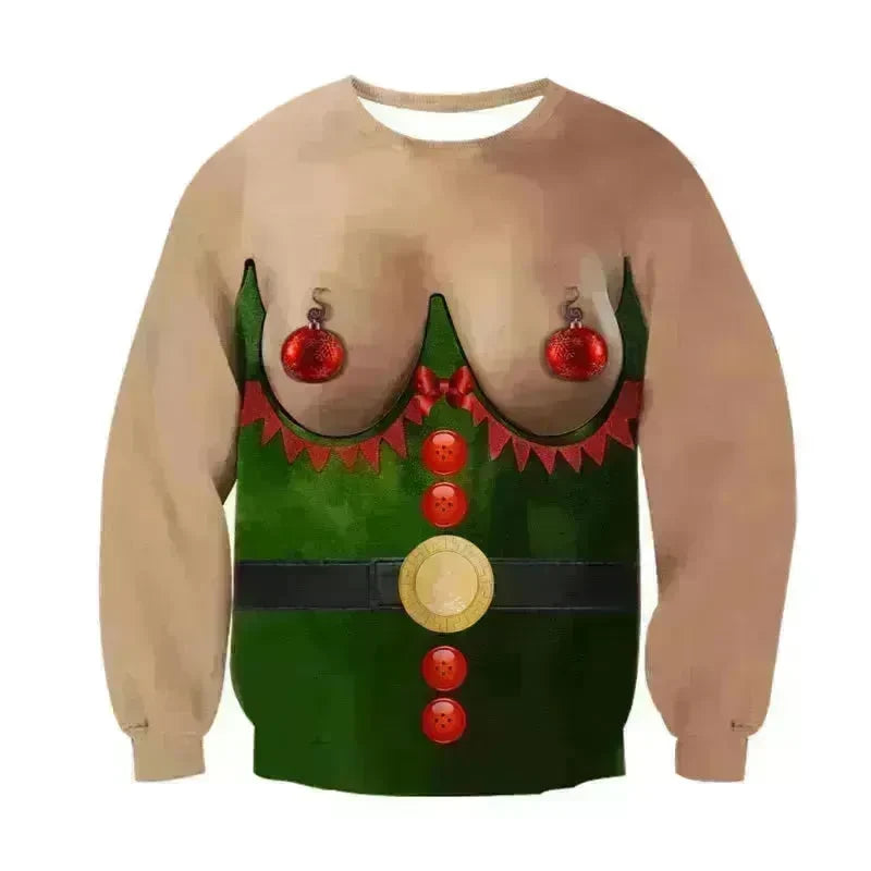 Funny Christmas sweatshirt  for couple - EX-STOCK CANADA