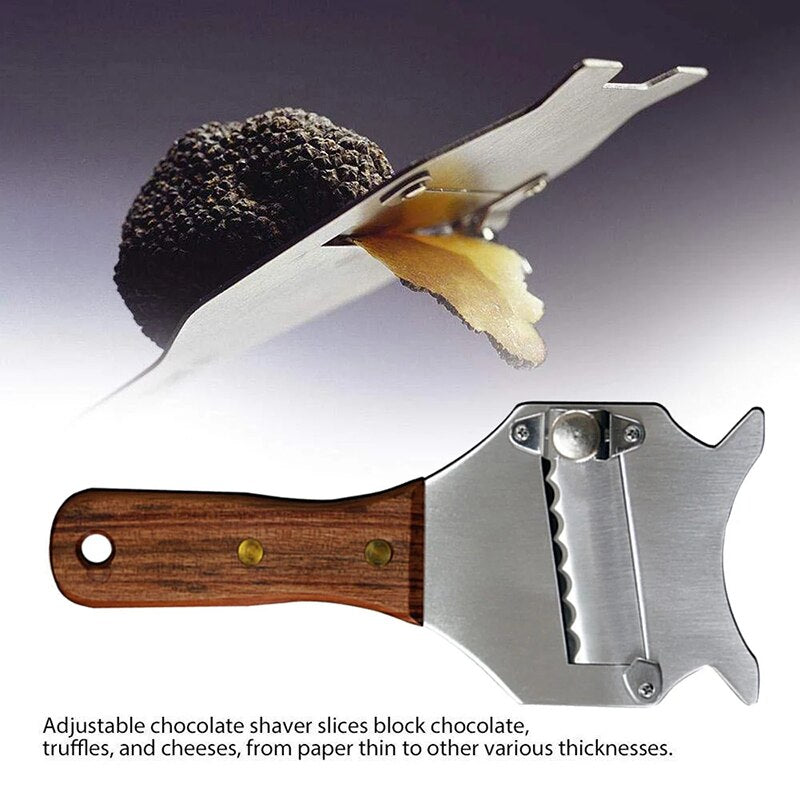 Stainless Steel Shavings Slice Chocolate Planer 