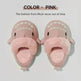 Winter Shark Slippers Detachable Warm Fuzzy Slippers Bedroom House Shoes Women - EX-STOCK CANADA