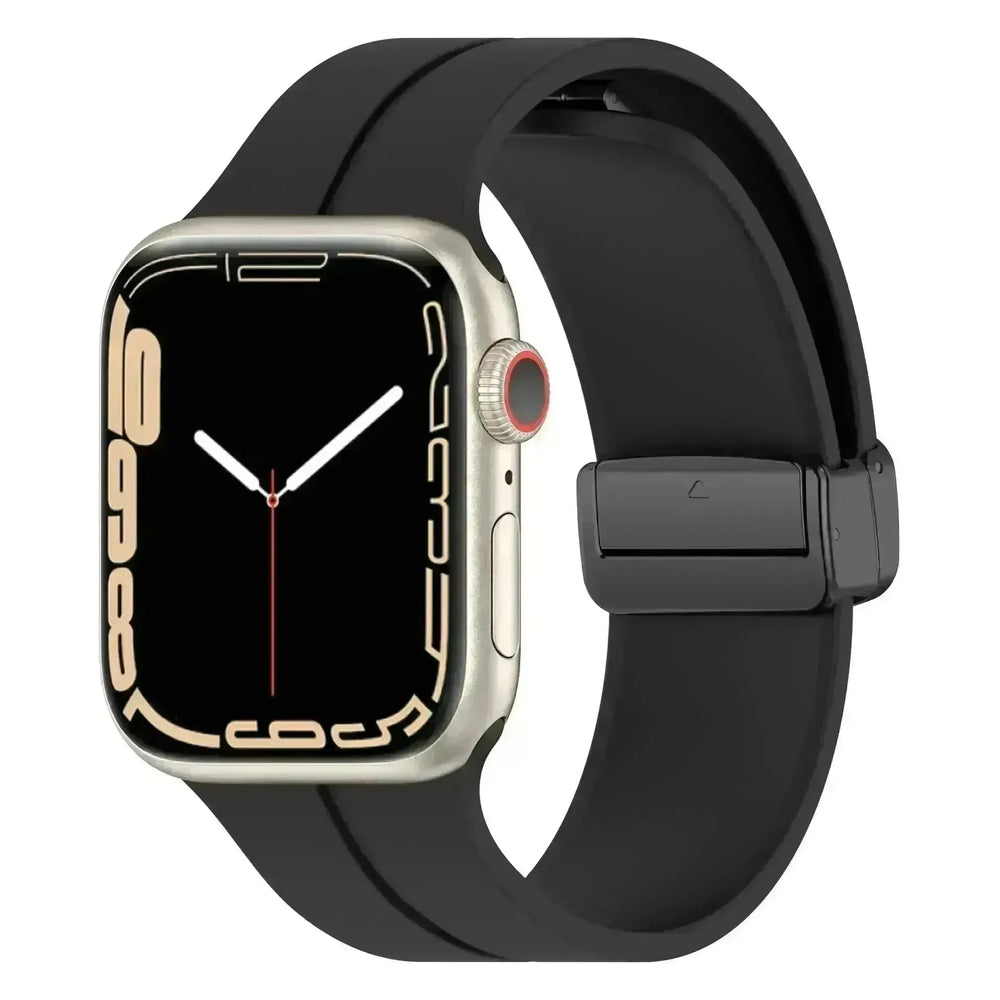 Magnetic Silicone Watch Band suitable for Apple iWatch - EX-STOCK CANADA
