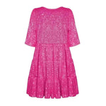 Elegant ladies Sequined Short Mini Skater Dress - EX-STOCK CANADA
