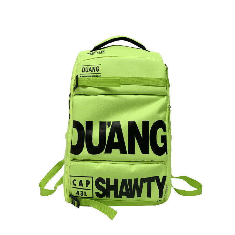 Travel Bag Men's Large Capacity Travel Backpack Men's Backpack Hand-held Luggage Bag Multi-functional Schoolbag EX-STOCK
