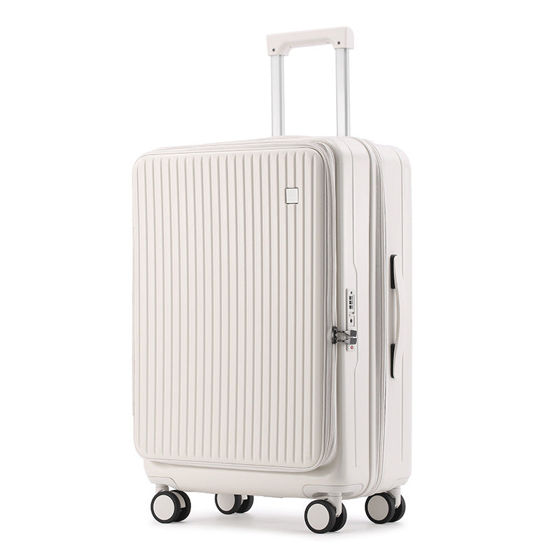 Front Open Luggage 20-inch Boarding Drop-resistant Trolley Case Extended Luggage Case | EX-STOCK Canada 