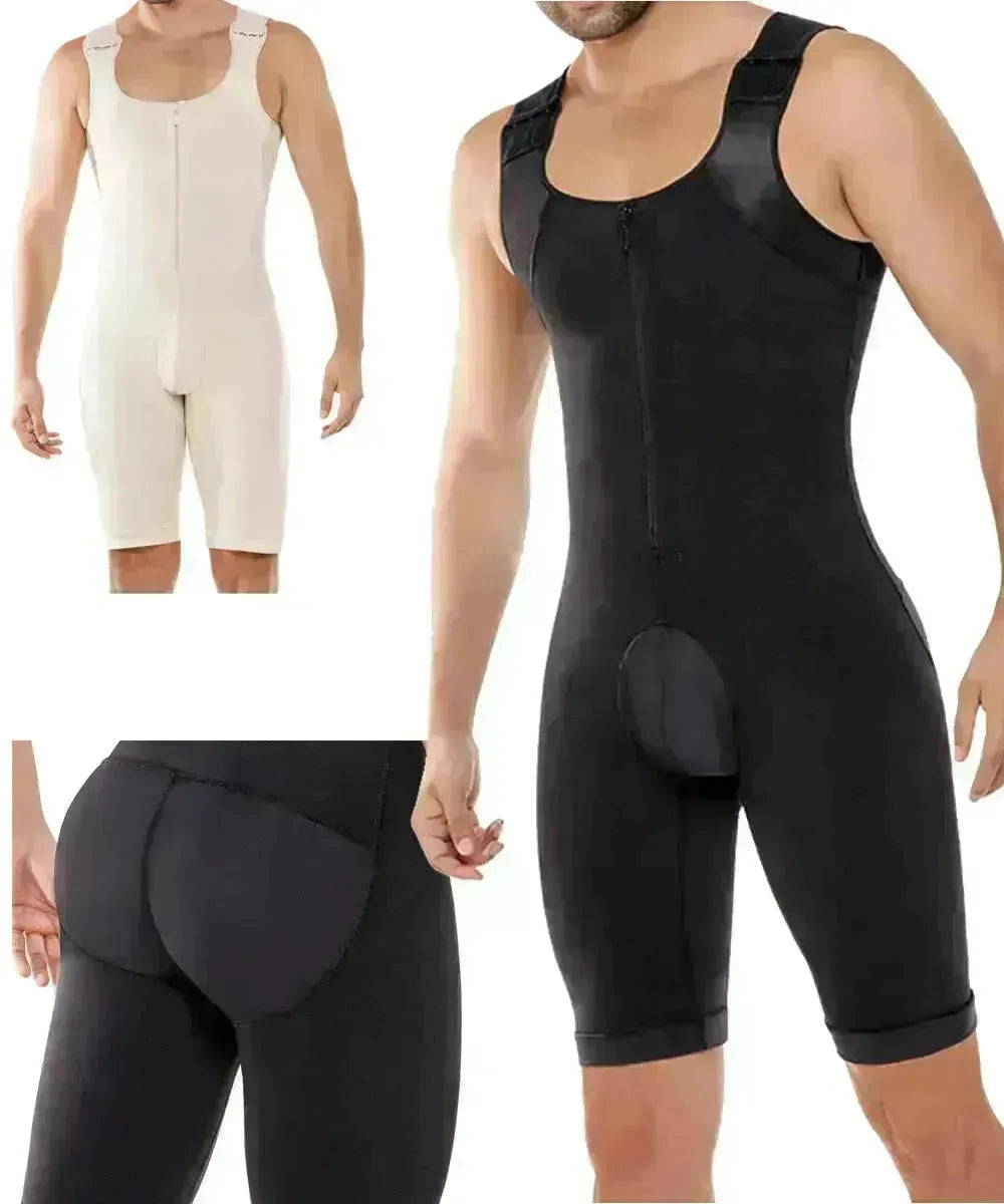 Dicke ärmellose Komprimierung schlampiger Body -Shapewear für Männer