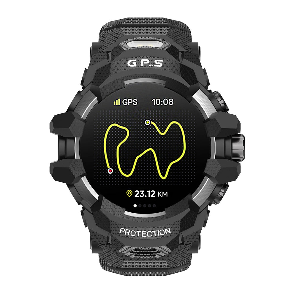 Outdoor Sport Smart Watch with Bluetooth Calling – Rugged GPS Fitness Watch