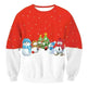 Autumn Winter Fashion Ugly Christmas Sweater Santa Elf Funny Pullover Womens Mens Print Sweaters Tops Clothing - EX-STOCK CANADA