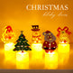 LED Electronic Candle Lights Christmas Trees Santa Claus Snowmen Creative Candles Small Night Lights Home Decorative Ornaments EX-STOCK Canada 