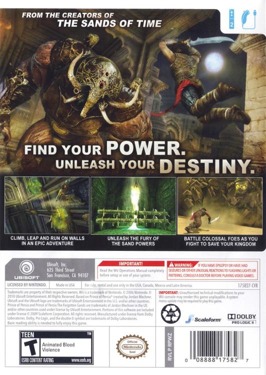 Prince of Persia: The Forgotten Sands 