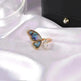 Ladies Fashion  Seashell Wing Zircon Jewelry Ring for women - EX-STOCK CANADA