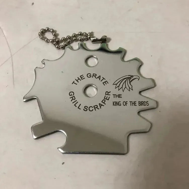 Stainless steel barbecue Grill scraper - EX-STOCK CANADA