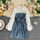 New Fashion Retro denim dress - EX-STOCK CANADA