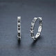 Fashion Simple Zircon Women's Copper Earrings - EX-STOCK CANADA