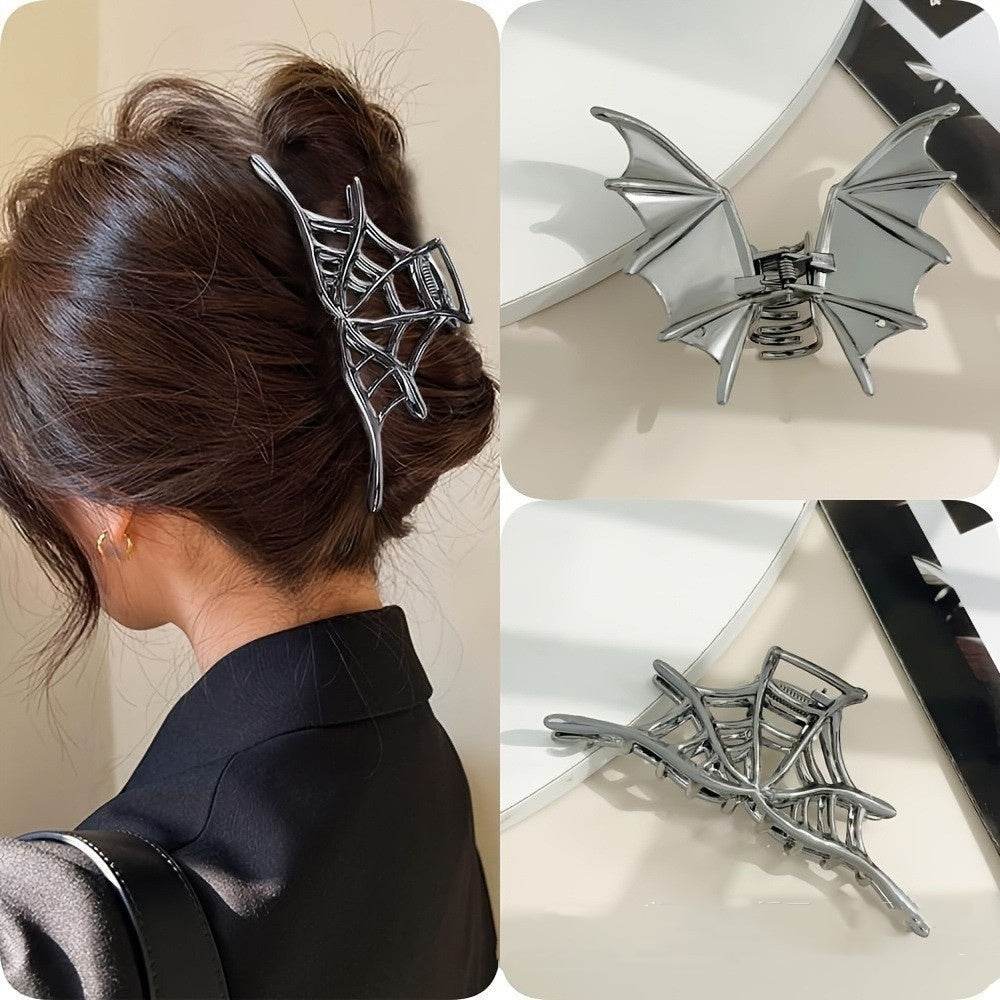 Halloween Barrettes Simple Bat EX-STOCK