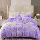 4PCs Plush Duvet Cover Set Luxury Ultra Soft Velvet Duvet EX-STOCK Canada 
