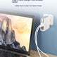 Magnetic Wireless Fast Charge Power Bank 10000mAh with Built-In Plug – Black & White