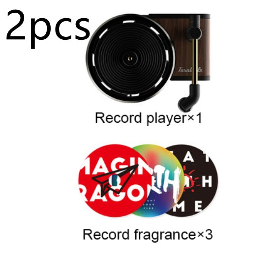 Air Outlet Aromatherapy Record Player Decoration EX-STOCK Canada 