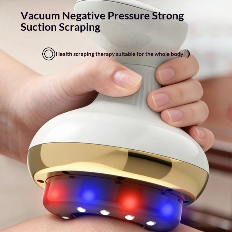 Electric Gua Sha Board Beauty Massager Cupping Device Electric Meridian Brush Home Abdominal Massage Gua Sha Board Massager 