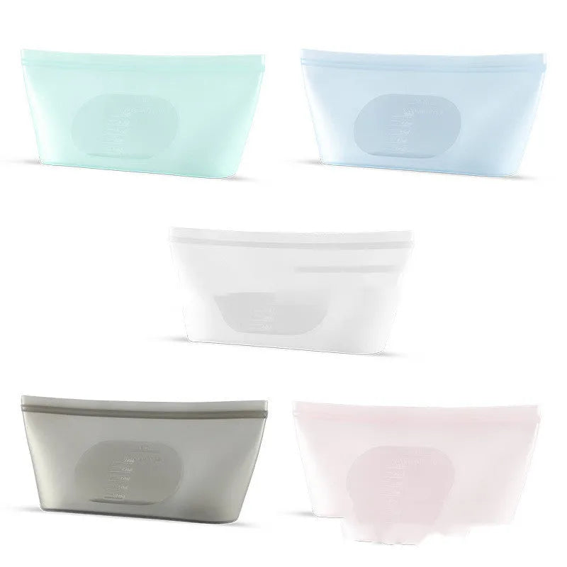 Silicone Refrigerator Food Storage Vacuum Seal Bag - EX-STOCK CANADA