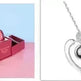 Hot Valentine's Day Gifts Metal Rose Jewelry Gift Box Necklace For Wedding Girlfriend Necklace Gifts - EX-STOCK CANADA