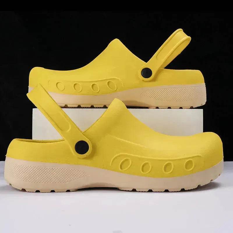 Zueco de verano casual unisex de goma EVA, fácil de poner, para hospital, hotel, hogar y playa - EX-STOCK CANADA