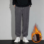 Autumn And Winter Chenille Plush Pants Male | EX-STOCK product gallery photo 11