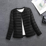 Women's Lightweight Short Inner-wear Round-neck Thermal Jacket - EX-STOCK Canada