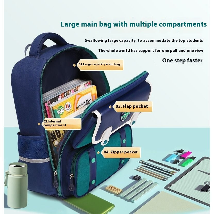 British Style Children's Schoolbag Primary School EX-STOCK