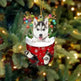 New Creative Cute Christmas Socks Dog Pendant Decoration Holiday Gift - EX-STOCK CANADA