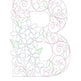 Paper Filigree Painting Kit - Letters - EX-STOCK CANADA