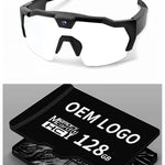 AI Smart Riding Glasses with Built-In Camera & Wi-Fi – Photochromic Cycling Sunglasses