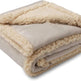 Flannel Cotton Wool Sherpa Thick Pet Blanket Dog Kennel EX-STOCK Canada 