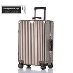 Password Aluminum Frame 20-inch Aluminum Magnesium Luggage | EX-STOCK Canada 