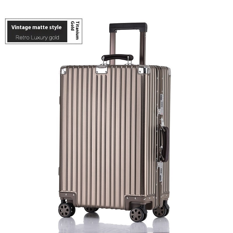 Password Aluminum Frame 20-inch Aluminum Magnesium Luggage | EX-STOCK Canada 