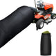 Bolsa para hojas de tractor de césped para cortacésped de asiento, bolsa de hojas reutilizable de gran capacidad, bolsa recogedora de césped negraEX-STOCK Canada 