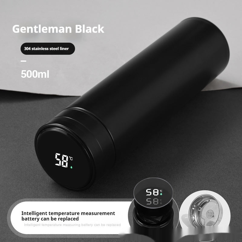 Smart Temperature Display High-grade Insulated Bottle Portable Large Capacity EX-STOCK Canada 