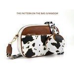 Daily Matching PU Leather Business Commute Zipper Crossbody Bags for women - EX-STOCK CANADA