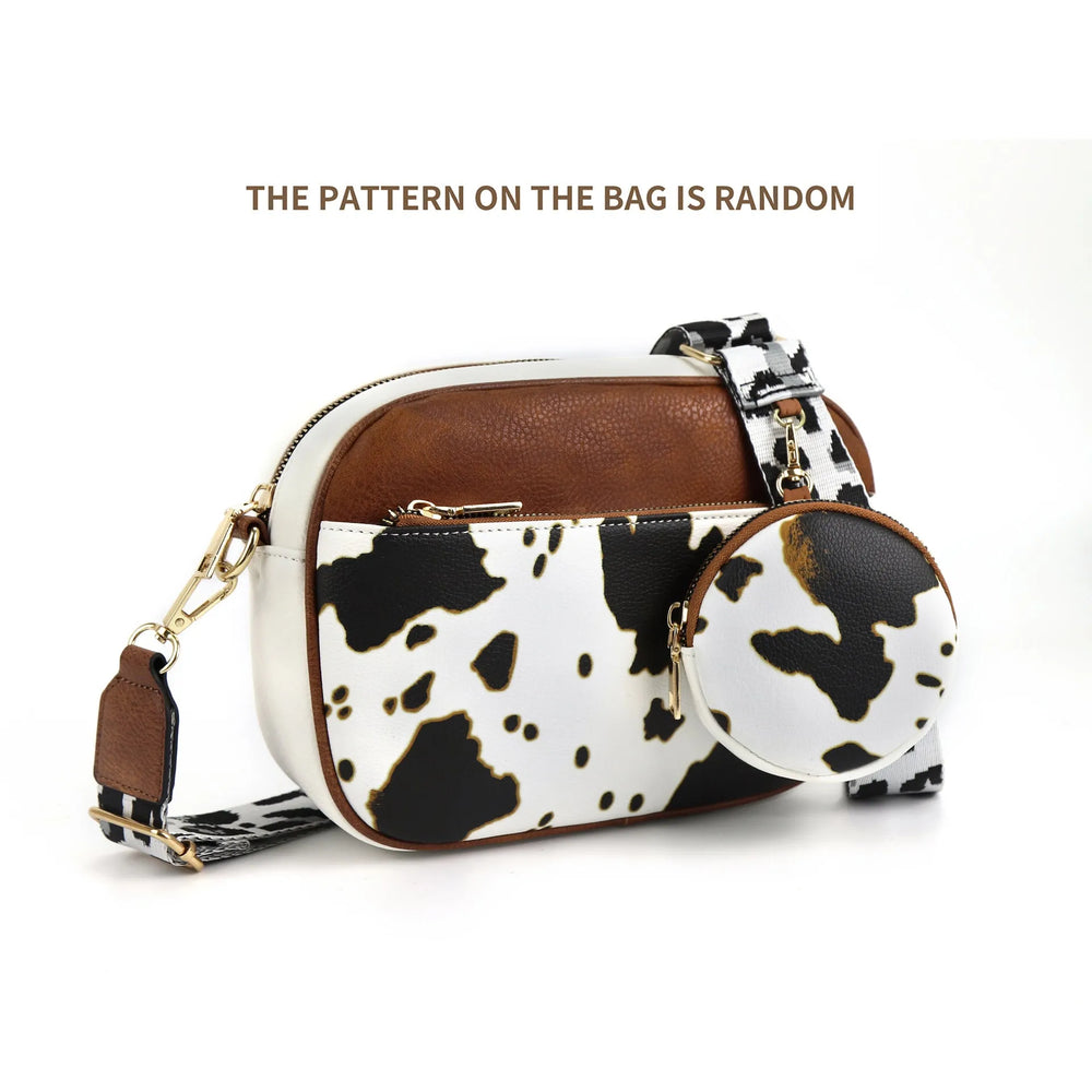 Daily Matching PU Leather Business Commute Zipper Crossbody Bags for women - EX-STOCK CANADA