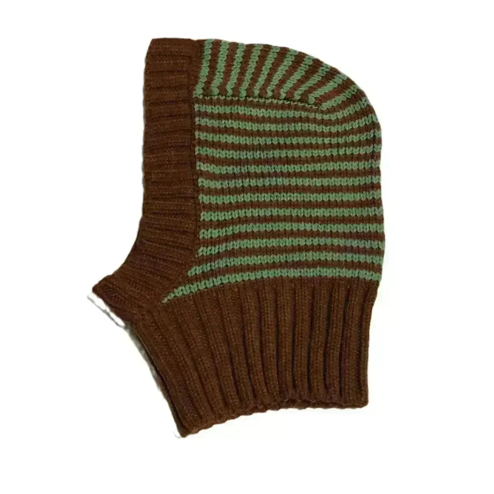Autumn And Winter New Pullover Neck Protection Warm Knitted Balaclava Hat - EX-STOCK CANADA