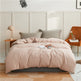100 Cotton Sanding Duvet Cover Autumn And Winter Thickening Solid Color EX-STOCK Canada 
