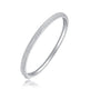 Classic Fashion Bridal Pave AAA Cubic Zirconia Princess Cut CZ Eternity Tennis Stackable Bangle Bracelet For Women, Prom, Wedding Silver Plated 7-7.5 Inch EX-STOCK