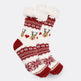 Christmas Women's Thickened Fleece-lined Room Socks EX-STOCK Canada 