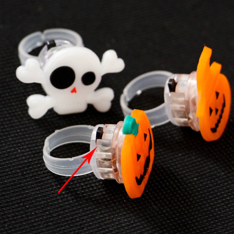 Halloween Decorations Halloween Glowing Brooch Ring EX-STOCK