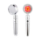 Propeller Driven Shower Head With Stop Button And Cotton Filter Turbocharged High Pressure Handheld Shower Nozzle - EX-STOCK CANADA