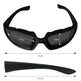 Cycling Sunglasses Chopper Outdoor Sports Glasses For Men Wrap Around UV400 Protection For Fishing Driving Glasses Windproof Gray Lens EX-STOCK