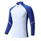 Mock Neck Half Zip  Workout top for Men Long Sleeve exercise top - EX-STOCK CANADA